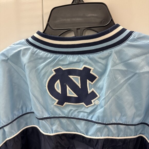 VTG G-III Carl Banks UNC North Carolina Tar Heels Pullover Warmup 90s Sz L  EUC - Picture 8 of 12
